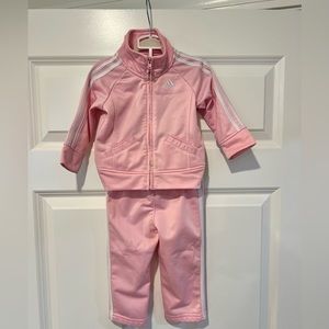 9m girls adidas tracksuit